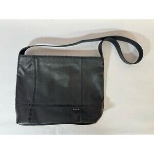 The Sak De Young Hobo Leather Shoulder Bag Purse Black